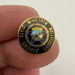Minnesota State Sheriff's Association Enamel Lapel Hat Pin