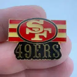 San Francisco 49ers Lapel Pin by Peter David 1984
