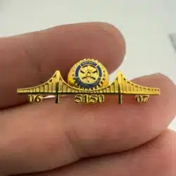 2006-2007 Rotary International Tie Tack Pin - Golden Gate Bridge - 5150 District