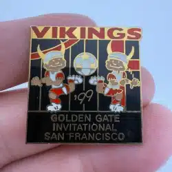 1999 Golden Gate Invitational San Francisco Vikings Soccer Pin