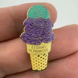 LLSW LLSBWS Little League Softball World Series Alpenrose Ice Cream Cone Pin