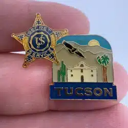 USSS US Secret Service Tucson Lapel Hat Pin *read description*