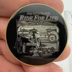 HARLEY-DAVIDSON 2003 XVI MDA RIDE FOR LIFE PIN