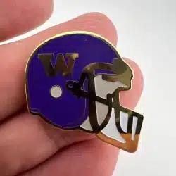 University Of Washington Huskies Football Helmet Pin - Used with marks