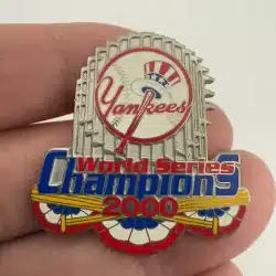 New York Yankees 2000 World Series Champions Pin by PSG
