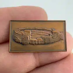Vintage CLEVELAND MUNICIPAL STADIUM Lapel Pin - MLB Indians / NFL Browns
