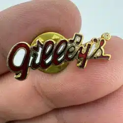 Vintage Gilley's Logo Lapel Hat Pin - Food and Music Venue - Dallas Texas