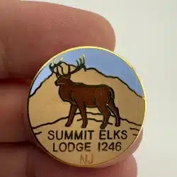 BPOE Summit Elks Lodge 1246 NJ New Jersey Lapel Hat Pin
