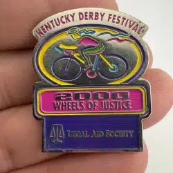 2000 Kentucky Derby Festival Enamel Pin - Legal Aid Society