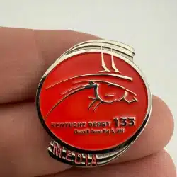2007 KENTUCKY DERBY 133 MEDIA PIN