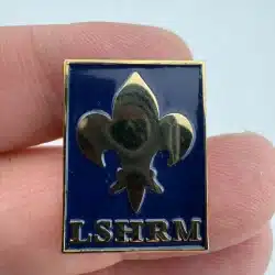Unknown LSHRM Lapel Hat Pin with Fleur de Lys