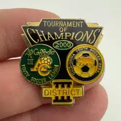 2000 Tournament Of Champions District III California Youth Soccer Pin *READ DESC