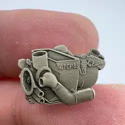 Vintage Garrett GTCP 85 Series Gas Turbine Aircraft Engine Hat Lapel Pin