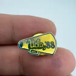 1988 UCLA Bruins Megaphone Lapel Hat Pin *Tiny Pin*