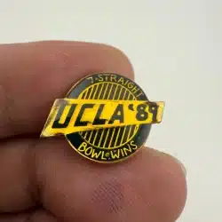 1989 UCLA Bruins Football 7-Straight Bowl Wins Lapel Hat Pin - *Tiny Size*