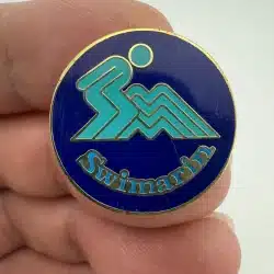 Swimarin Logo Pin - *scuff marks*