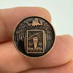 SkillsUSA VICA Eagle Lapel Hat Pin - *Thick*