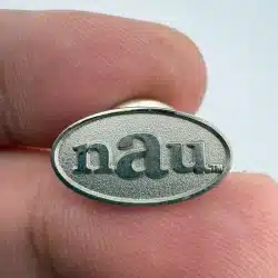 Unknown NAU Logo Lapel Hat Pin