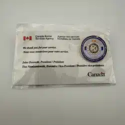 Canada Border Services Agency Pin - 15 Years - Thank You For Your Service