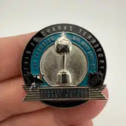 San Jose Sharks Season Ticket Holder Lapel Hat Pin 2006-2007