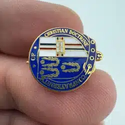 Confraternity Of Christian Doctrine Pin Brooch