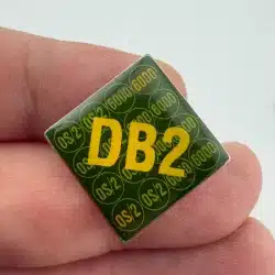 Vintage DB2 Database Lapel Hat Pin