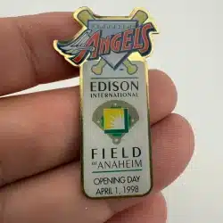 Anaheim Angels Edison Field Opening Day April 1, 1998 Pin