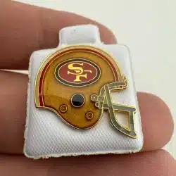 Vintage 1985 San Francisco 49ers Helmet Lapel Hat Pin