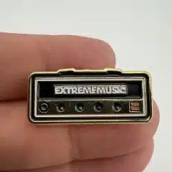 Rare Extreme Music Lapel Hat Pin - Radio / Receiver / Boombox?