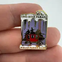1993 Rose Parade Wells Fargo Bank Stagecoach Pin