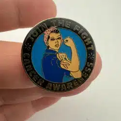 Walmart Cancer Awareness Join The Fight Lapel Hat Pin
