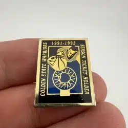 GOLDEN STATE WARRIORS SEASON TICKET HOLDER 1991 - 1992 PIN