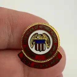 National Association of Retired Federal Employees Past Secretary Pin Lapel