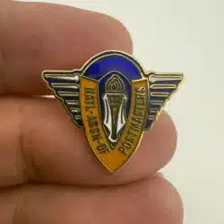 NAPUS National Association of Postmasters Enamel Pin