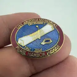 1941-2004 USS Arizona Memorial Pearl Harbor, Hawaii Lapel Hat Pin