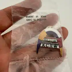 89.9 FM KCRW Lapel Hat Pin - NPR Member Station from Santa Monica College