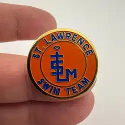 St. Lawrence Swim Team Pin - *Manufacturing Flaws*