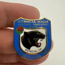 2005 Rose Parade Benicia High Panther Marching Band LAPEL HAT PIN