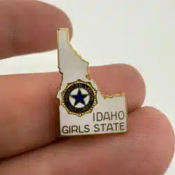 American Legion Auxiliary IDAHO Girls State Pin Brooch *read description*