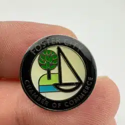 Foster City California Chamber Of Commerce pin *read description*