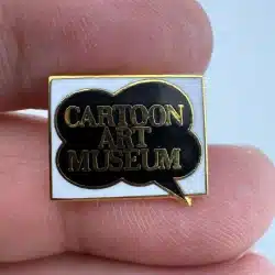 Cartoon Art Museum Tie Tack Pin - 3/4" Width - San Francisco Museum