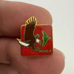 Lockheed Eagle and Aquila Drone Lapel Hat Pin
