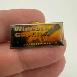 Lockheed Martin Wideband Gapfiller Satellite Pin *scratches*