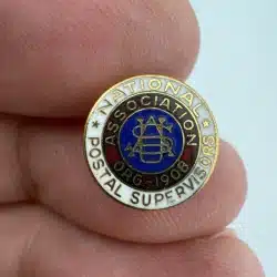National Association of Postal Supervisors Association Screwback Pin
