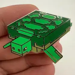 Minecraft Green Turtle Microsoft Xbox 2018 Promo Pin