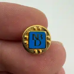 NBD Bank Pin (formerly National Bank of Detroit) - * Tiny Pin: 1/4" *