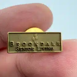 Brookdale Senior Living Lapel Pin by cTo