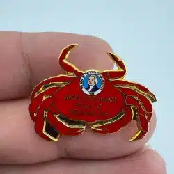 American Legion Jack Grennan Post 62 Sequim Washington Crab Pin