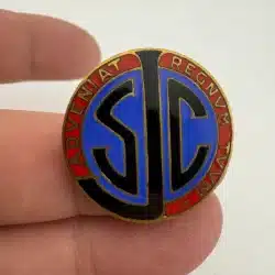 SJC Adveniat Regnum Tuum May Your Kingdome Come Pin Brooch