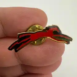 Mustang Horse Logo Pin